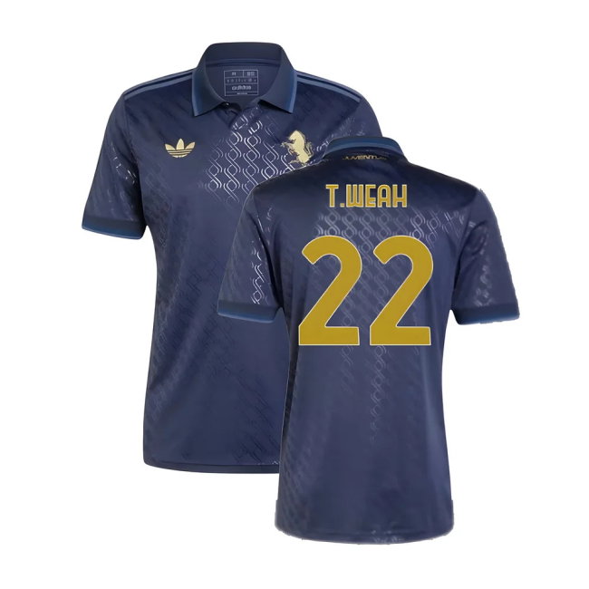 2024-2025 Juventus Third Shirt (T.Weah 22)