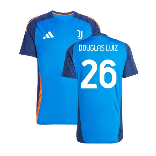 2024-2025 Juventus Training Jersey (Blue) (Douglas Luiz 26)