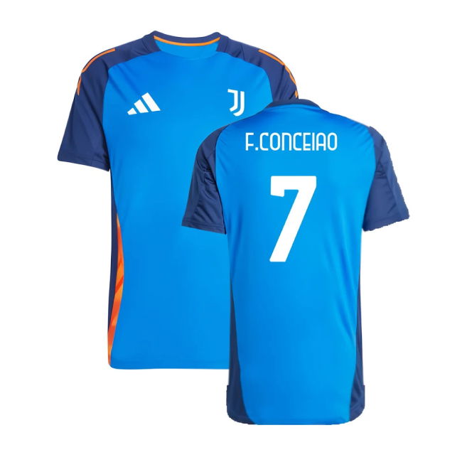 2024-2025 Juventus Training Jersey (Blue) (F.Conceiao 7)