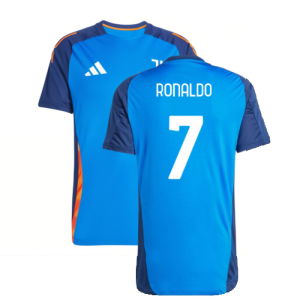 2024-2025 Juventus Training Jersey (Blue) (Ronaldo 7)