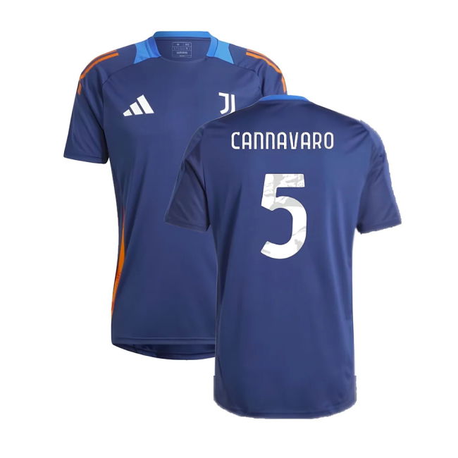 2024-2025 Juventus Training Jersey (Navy) (Cannavaro 5)
