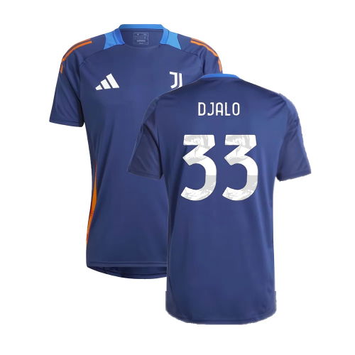 2024-2025 Juventus Training Jersey (Navy) (Djalo 33)