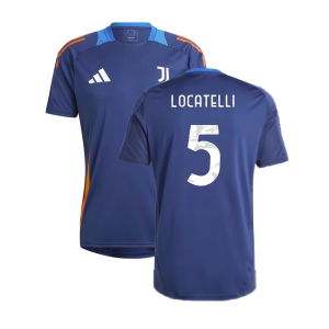 2024-2025 Juventus Training Jersey (Navy) (Locatelli 5)