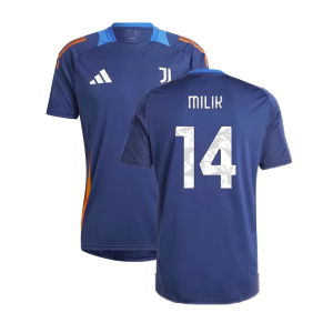 2024-2025 Juventus Training Jersey (Navy) (Milik 14)
