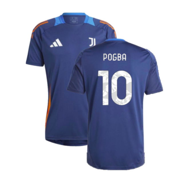 2024-2025 Juventus Training Jersey (Navy) (Pogba 10)