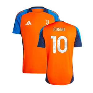 2024-2025 Juventus Training Jersey (Orange) (Pogba 10)