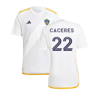2024-2025 LA Galaxy Home Shirt (CACERES 22)