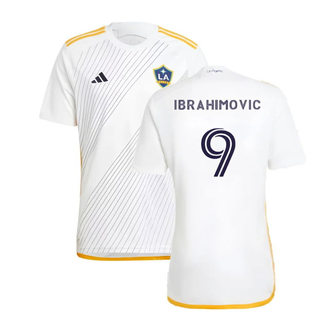 2024-2025 LA Galaxy Home Shirt (IBRAHIMOVIC 9)