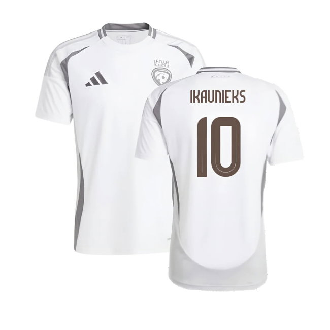 2024-2025 Latvia Away Shirt (Ikaunieks 10)