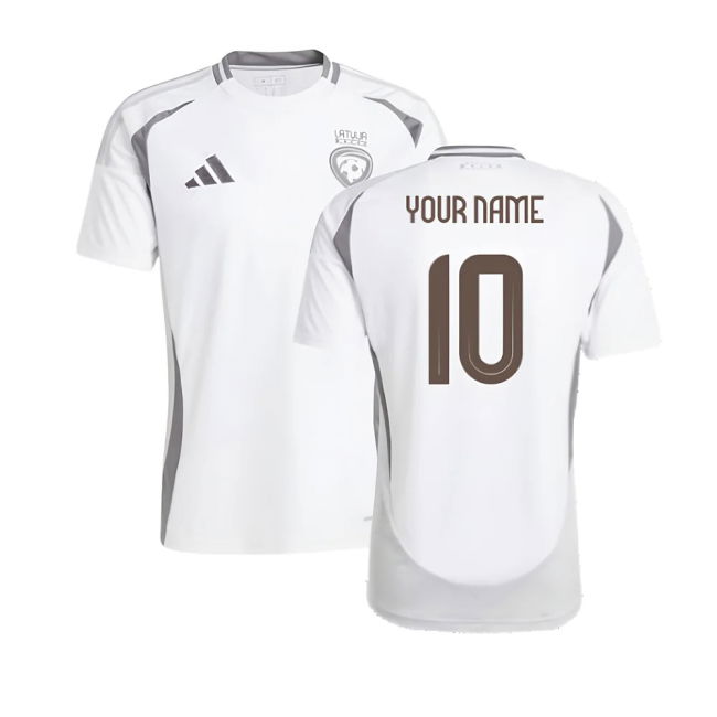 2024-2025 Latvia Away Shirt (Your Name)