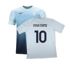 2024-2025 Lazio Graphic Training Shirt (ice Blue)