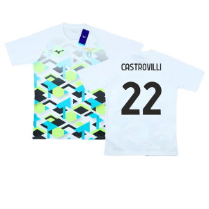 2024-2025 Lazio Pre-Match Jersey (White) (Castrovilli 22)