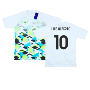 2024-2025 Lazio Pre-Match Jersey (White) (Luis Alberto 10)