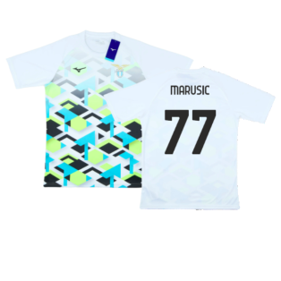 2024-2025 Lazio Pre-Match Jersey (White) (Marusic 77)