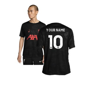2024-2025 Liverpool Academy Pro Third Pre-Match Top (Black)