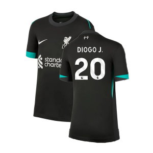 2024-2025 Liverpool Away Shirt (Kids) (Diogo J. 20)
