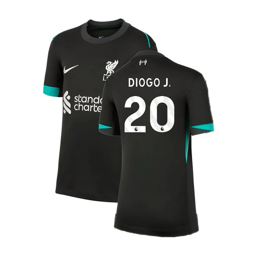 2024-2025 Liverpool Away Shirt (Kids) (Diogo J. 20)