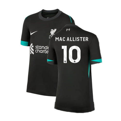 2024-2025 Liverpool Away Shirt (Kids) (Mac Allister 10) 2024-2025 Liverpool Away Shirt (Kids) (Mac Allister 10)