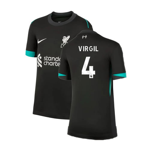 2024-2025 Liverpool Away Shirt (Kids) (Virgil 4) 2024-2025 Liverpool Away Shirt (Kids) (Virgil 4)