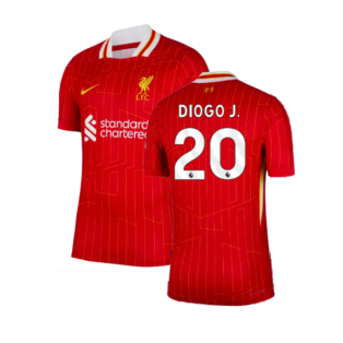 2024-2025 Liverpool Dri-Fit ADV Match Home Shirt (Diogo J. 20)