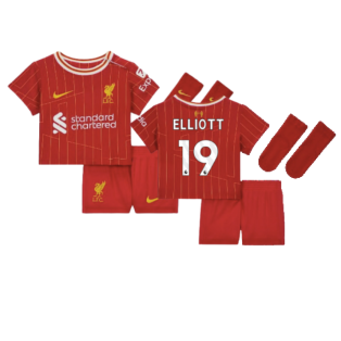 2024-2025 Liverpool Home Infants Baby Kit (Elliott 19)