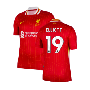 2024-2025 Liverpool Home Shirt (Elliott 19)