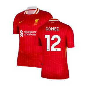 2024-2025 Liverpool Home Shirt (Gomez 12)