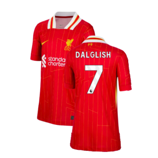 2024-2025 Liverpool Home Shirt (Kids) (Dalglish 7)
