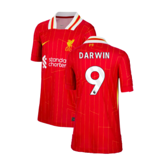 2024-2025 Liverpool Home Shirt (Kids) (Darwin 9)