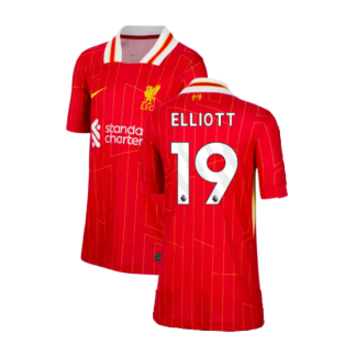 2024-2025 Liverpool Home Shirt (Kids) (Elliott 19)