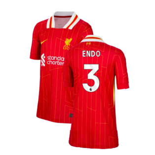 2024-2025 Liverpool Home Shirt (Kids) (Endo 3)