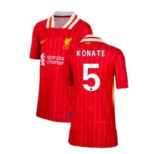 2024-2025 Liverpool Home Shirt (Kids) (Konate 5)