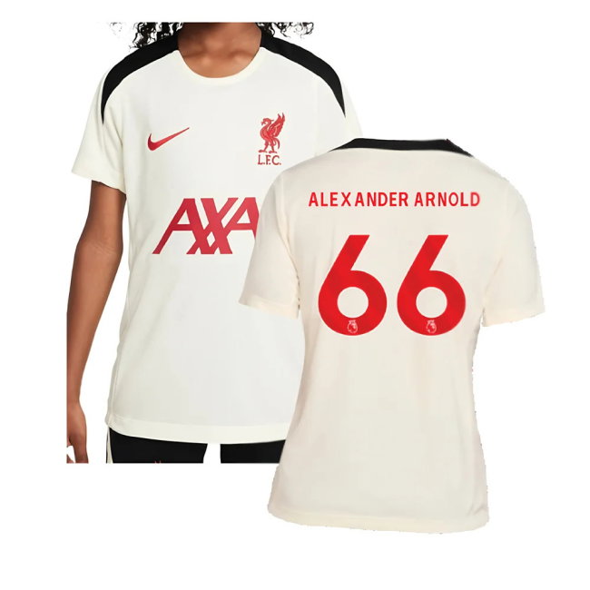 2024-2025 Liverpool Strike SE Training Top (Coconut Milk) - Kids (Alexander Arnold 66)