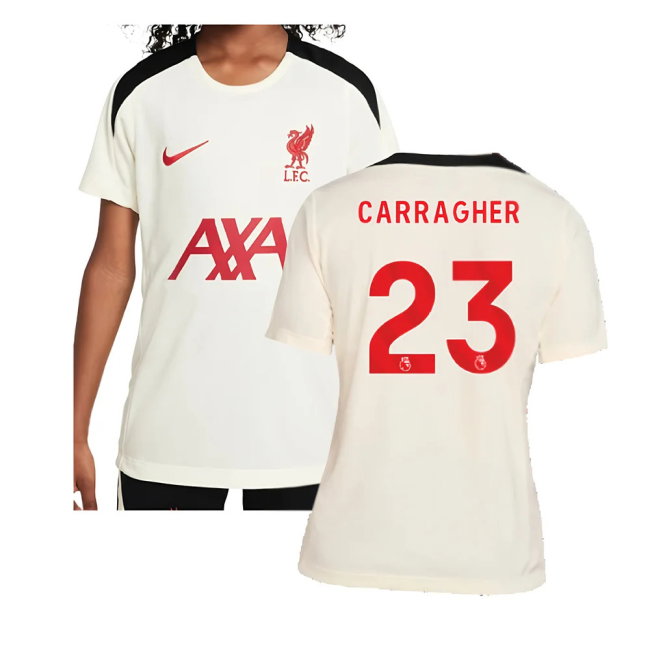 2024-2025 Liverpool Strike SE Training Top (Coconut Milk) - Kids (Carragher 23)