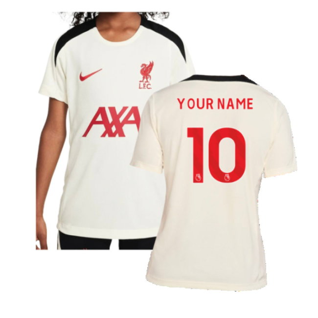 2024-2025 Liverpool Strike SE Training Top (Coconut Milk) - Kids (Your Name)