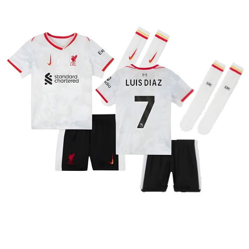 2024-2025 Liverpool Third Mini Kit (Luis Diaz 7)