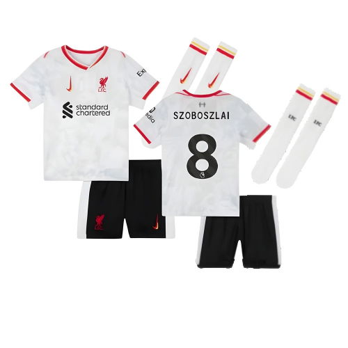 2024-2025 Liverpool Third Mini Kit (Szoboszlai 8)