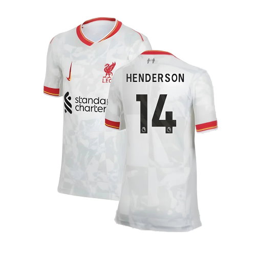 2024-2025 Liverpool Third Shirt (Kids) (Henderson 14)