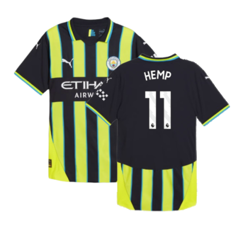 2024-2025 Man City Away Authentic Shirt (Hemp 11)