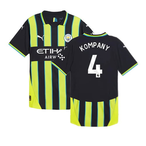 2024-2025 Man City Away Authentic Shirt (Kompany 4)