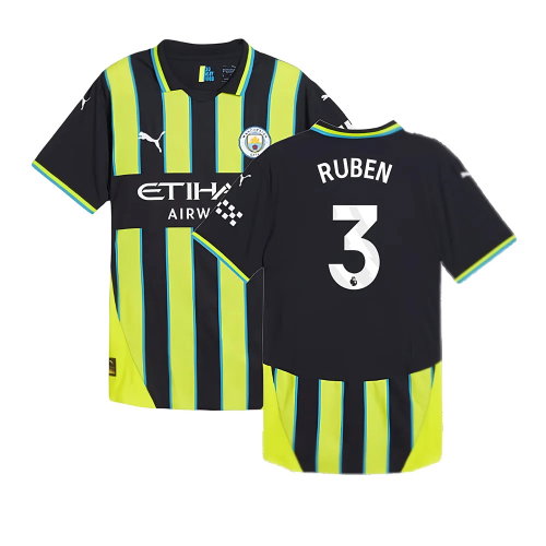 2024-2025 Man City Away Authentic Shirt (Ruben 3)
