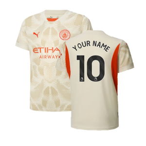 2024-2025 Man City Away Goalkeeper Shirt (Alpine Snow) - Kids