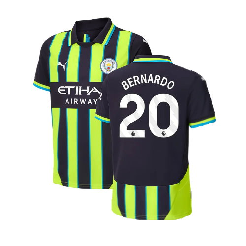 2024-2025 Man City Away Shirt (Kids) (Bernardo 20)