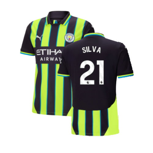 2024-2025 Man City Away Shirt (Silva 21)