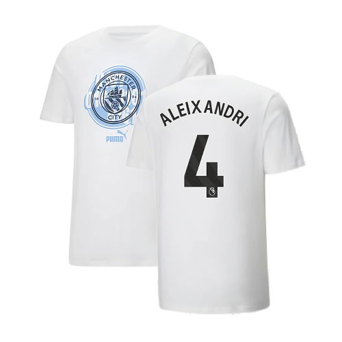 2024-2025 Man City ftblCulture Tee (White) (Aleixandri 4)