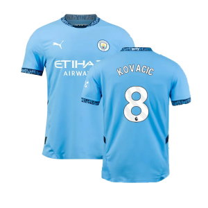 2024-2025 Man City Home Authentic Shirt (Kovacic 8)