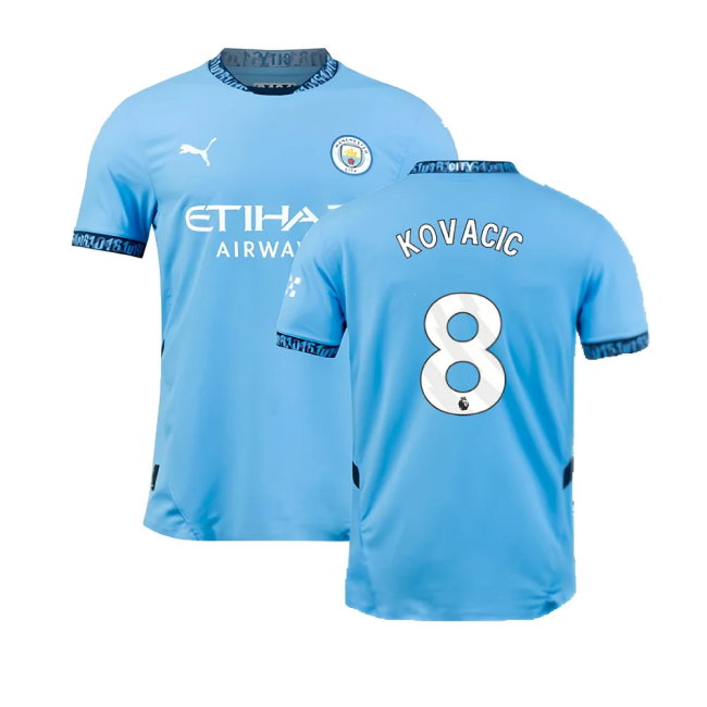 2024-2025 Man City Home Authentic Shirt (Kovacic 8)