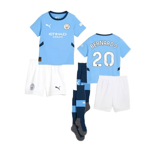 2024-2025 Man City Home Mini Kit (Bernardo 20)