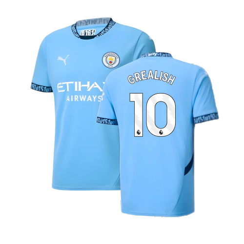 2024-2025 Man City Home Shirt (Grealish 10)