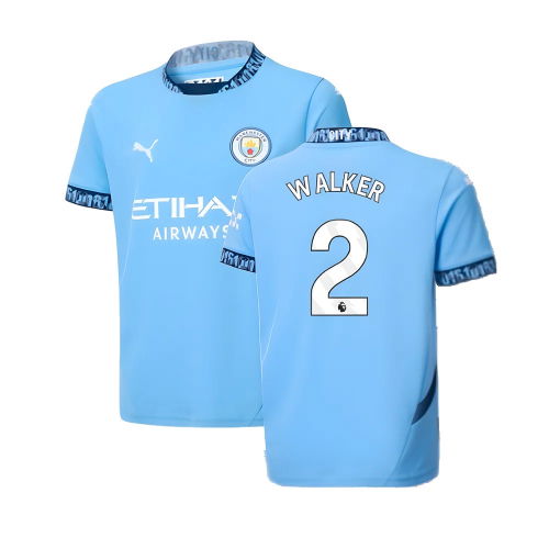 2024-2025 Man City Home Shirt (Kids) (Walker 2)